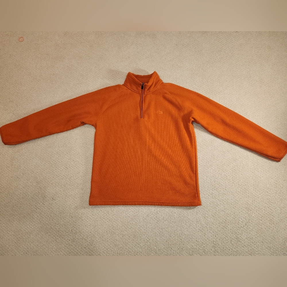 The North Face waffle grid fleece